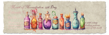 Crafting Healing Potions and Their Varieties