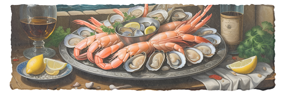 Buccaneer’s Catch: A Pirate’s Seafood Platter