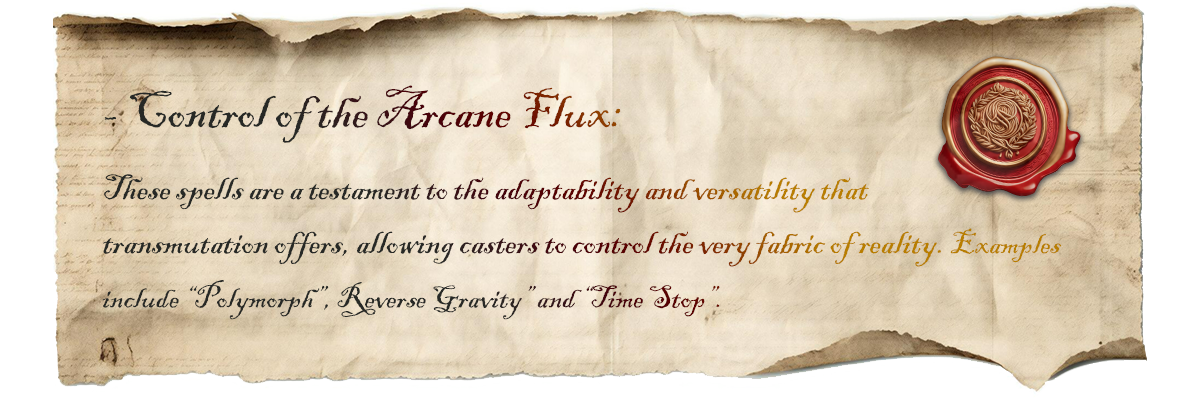 Control of the Arcane Flux