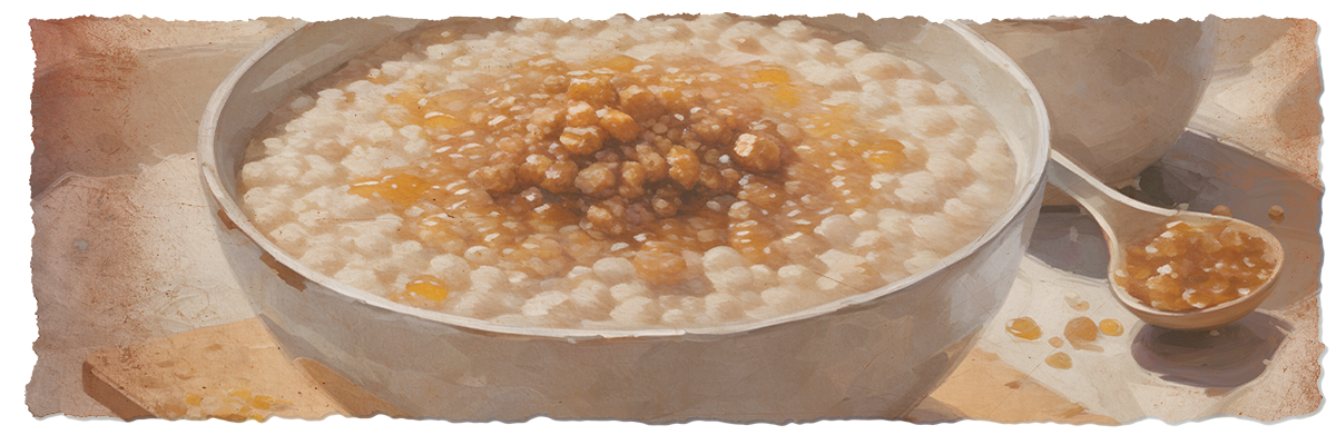 Farm-Fresh Porridge with Brown Sugar: A Halfling’s Breakfast Comfort