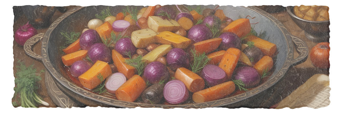 Glazed Root Vegetables: A Dwarven Side Dish of Golden Delight