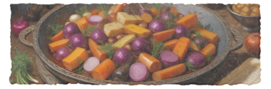 Glazed Root Vegetables: A Dwarven Side Dish of Golden Delight