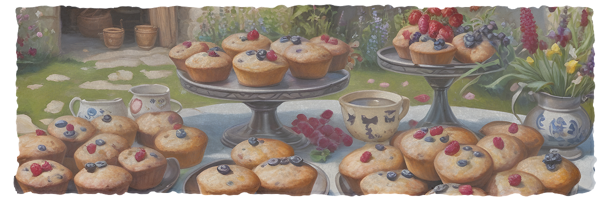 Gloriel’s Morning Glory Muffins: A Taste of Elven Elegance