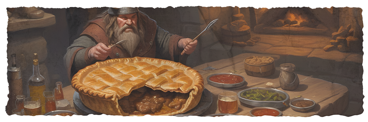 Meat Pie: Delzoun’s Dwarven Delight