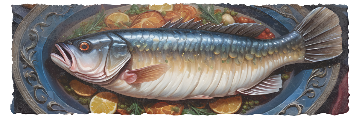 Spellweaver’s Celestial Sea Bass: A Dish of Enchantment and Wonder