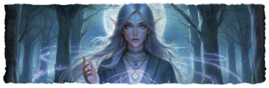 Lia Moonshadow: The Elven Wizard with a Thirst for Knowledge