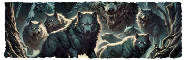 The Howl and the Growl: Dire Wolves and Worgs in the Woodland